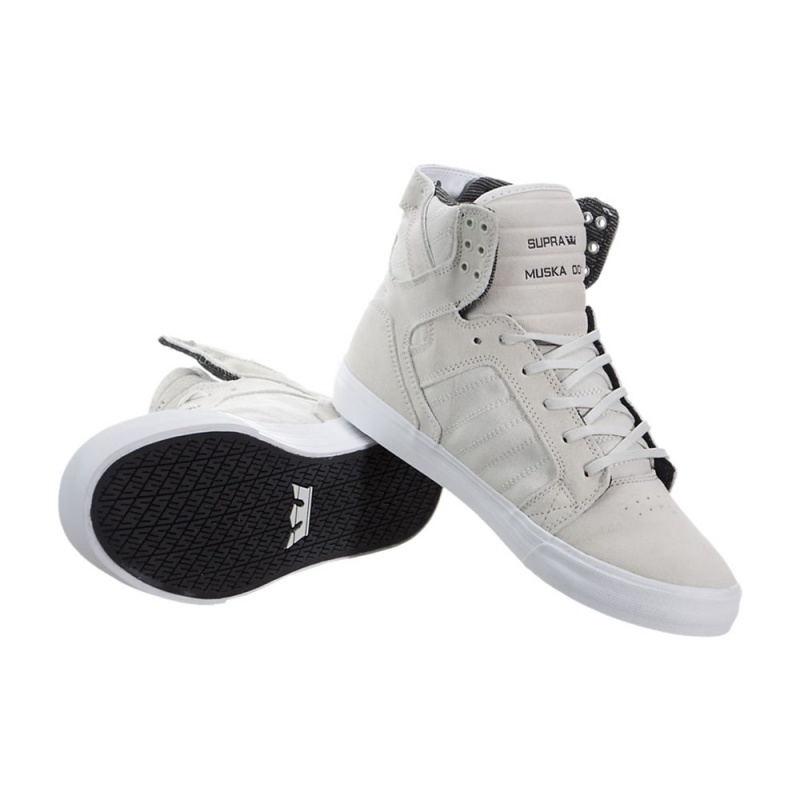 Supra SkyTop Men's High Tops Grey | HMA-087695