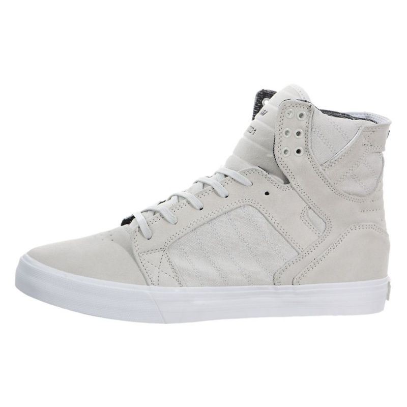 Supra SkyTop Men\'s High Tops Grey | HMA-087695