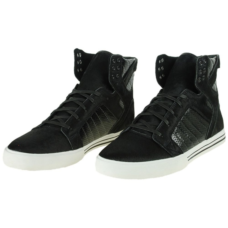 Supra SkyTop NS Men's High Tops Black | WTK-839576