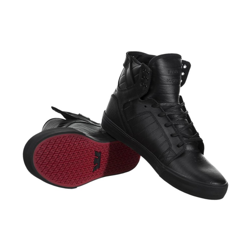 Supra SkyTop Women's High Tops Black | CBO-214870