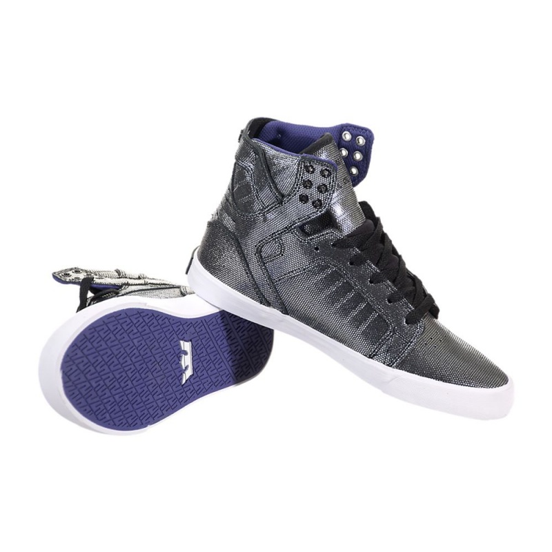 Supra SkyTop Women's High Tops Black | DVI-987163