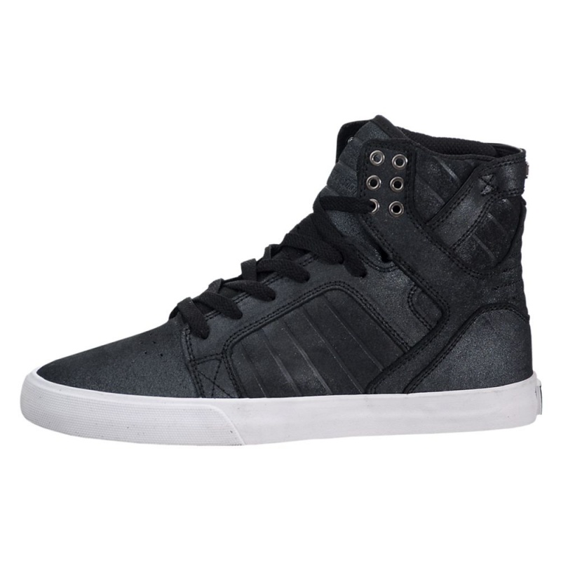 Supra SkyTop Women\'s High Tops Black | VAH-173240