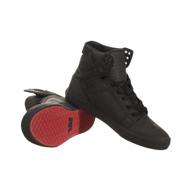 Supra SkyTop Women's High Tops Black | XGR-086495