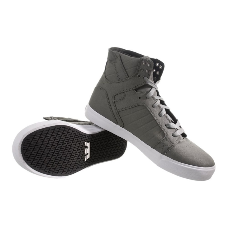 Supra SkyTop Women's High Tops Grey | XAY-731568