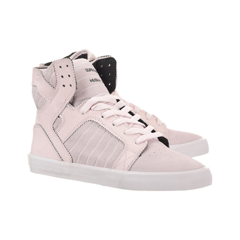 Supra SkyTop Women's High Tops Purple | NJA-972306