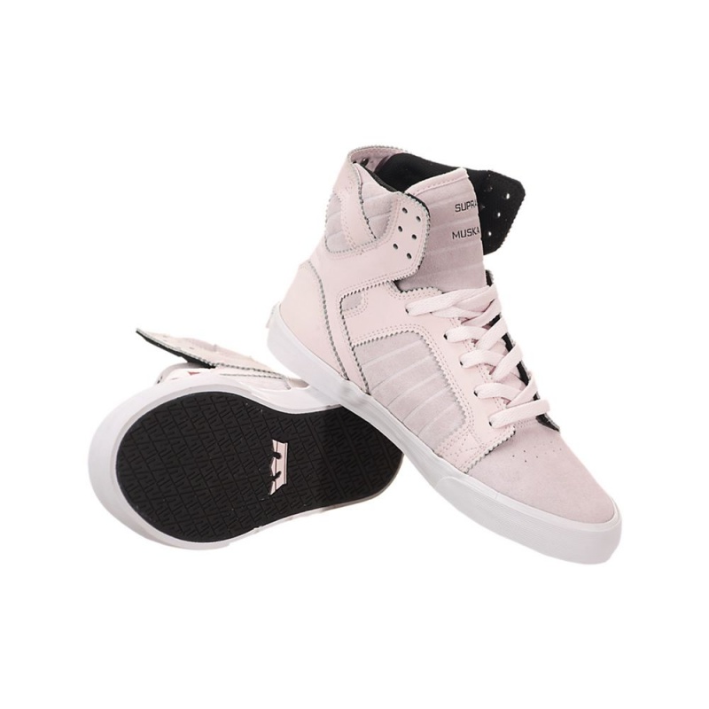 Supra SkyTop Women's High Tops Purple | NJA-972306