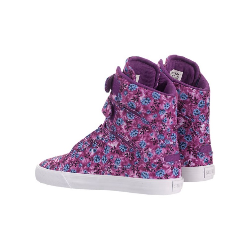 Supra Society II Women's High Tops Purple | BZR-893160