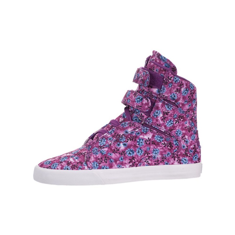 Supra Society II Women\'s High Tops Purple | BZR-893160