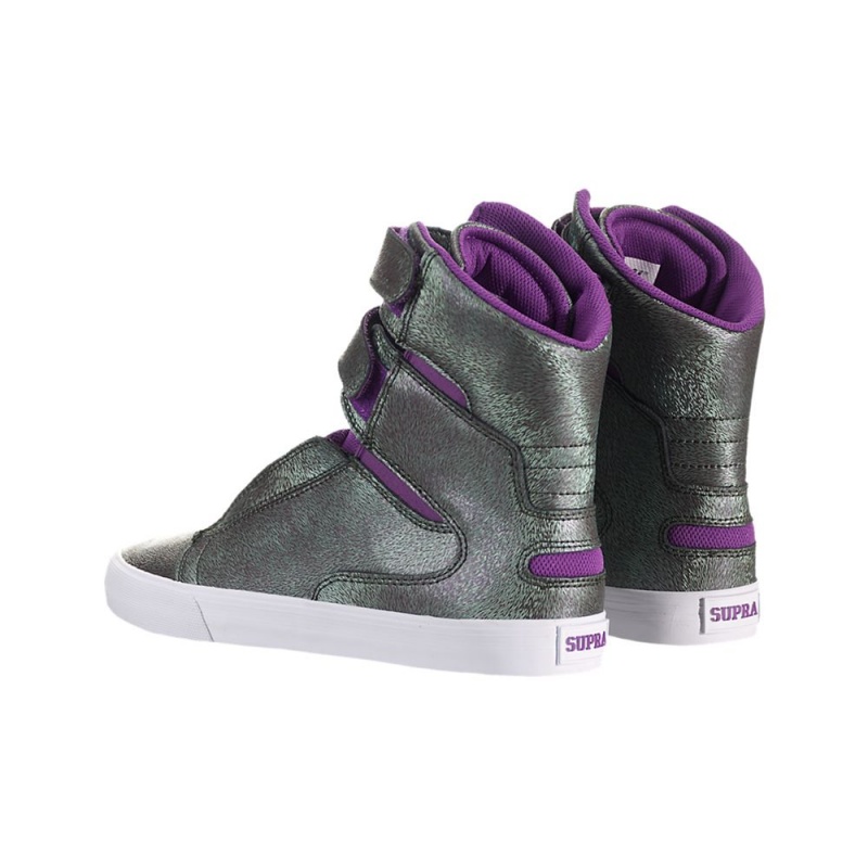 Supra Society II Women's High Tops Purple | DNV-781960