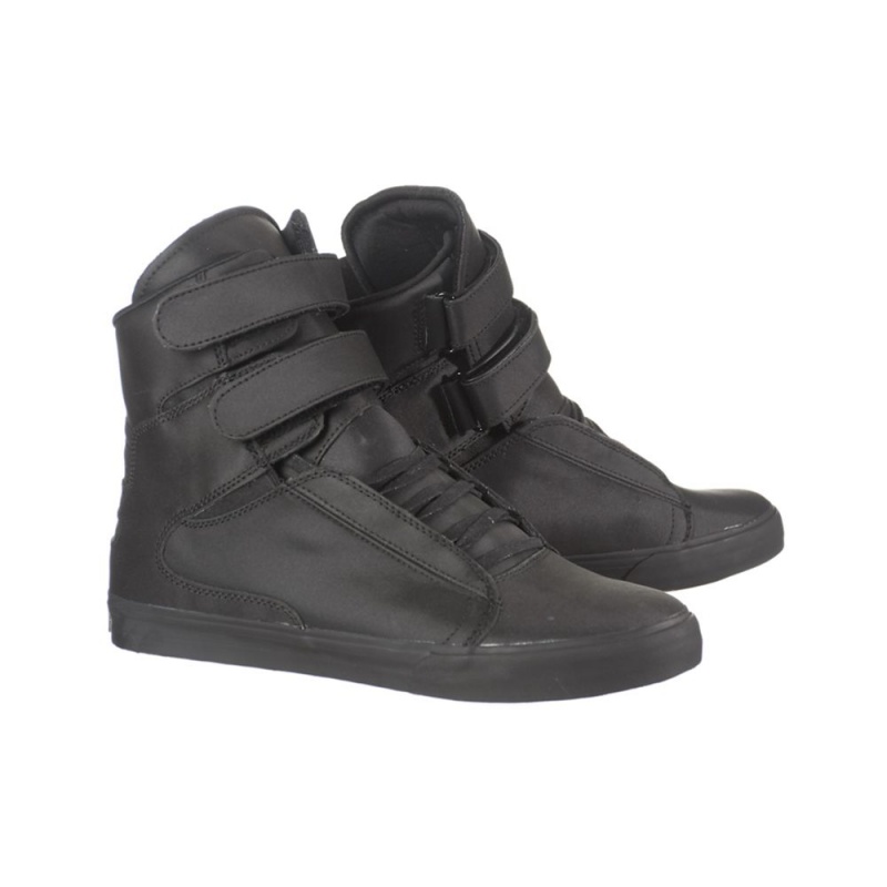 Supra Society Men's High Tops Black | DIE-095783