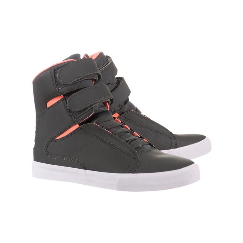 Supra Society Women's High Tops Grey | HRA-602573