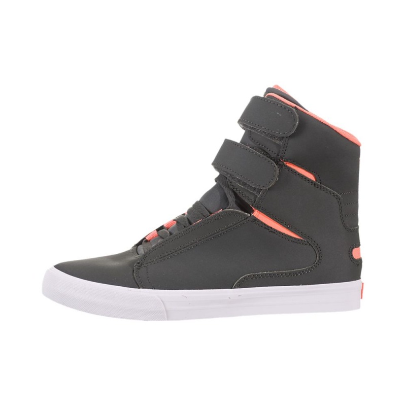 Supra Society Women\'s High Tops Grey | HRA-602573