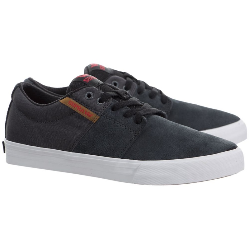 Supra Stacks Vulc II Men's Low Tops Navy | GCQ-342506