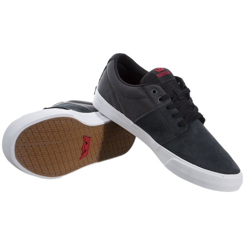 Supra Stacks Vulc II Men's Low Tops Navy | GCQ-342506