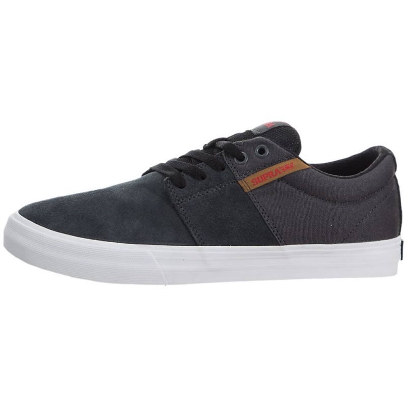 Supra Stacks Vulc II Men\'s Low Tops Navy | GCQ-342506