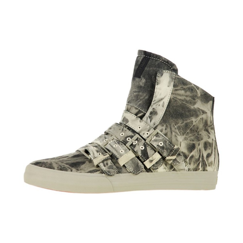 Supra Strapped 2 Men\'s High Tops Grey | WFJ-253619