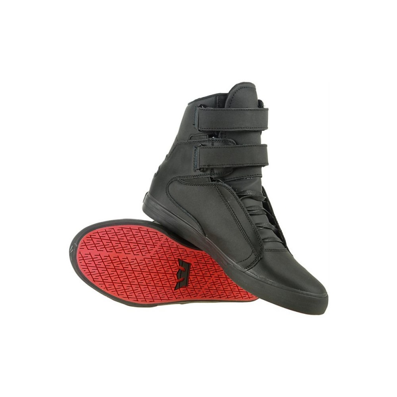 Supra TK Society Men's High Tops Black | IOU-806435