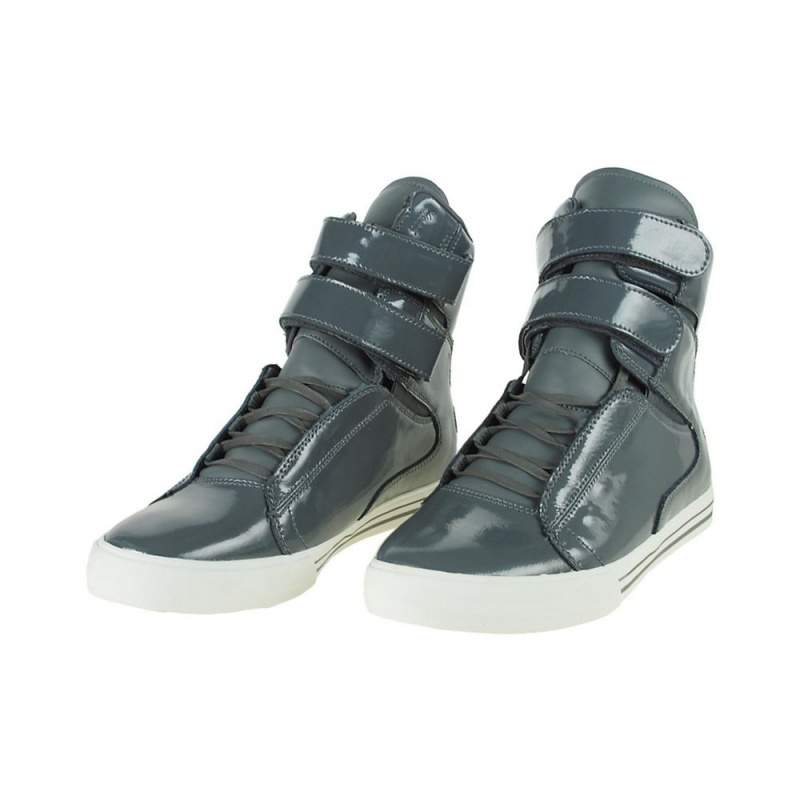 Supra TK Society Men's High Tops Grey | KNB-627841