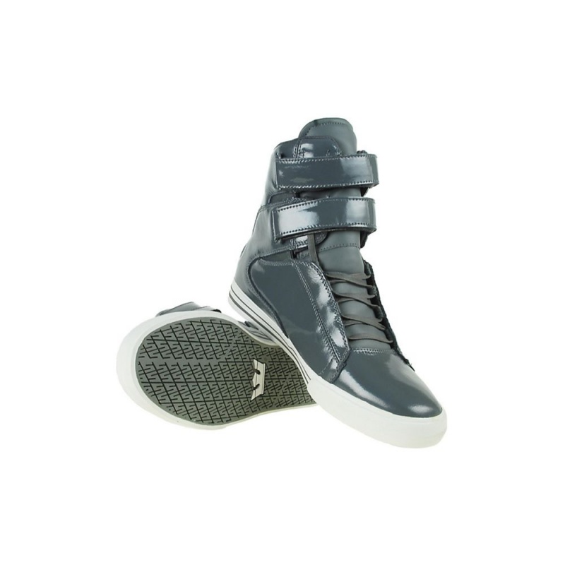 Supra TK Society Men's High Tops Grey | KNB-627841