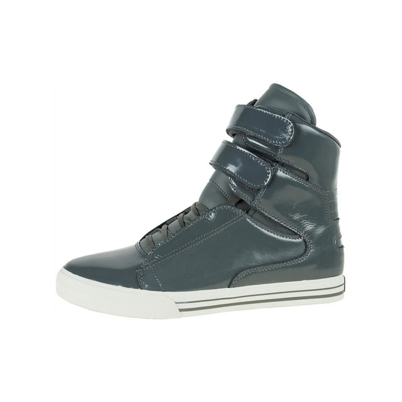 Supra TK Society Men\'s High Tops Grey | KNB-627841