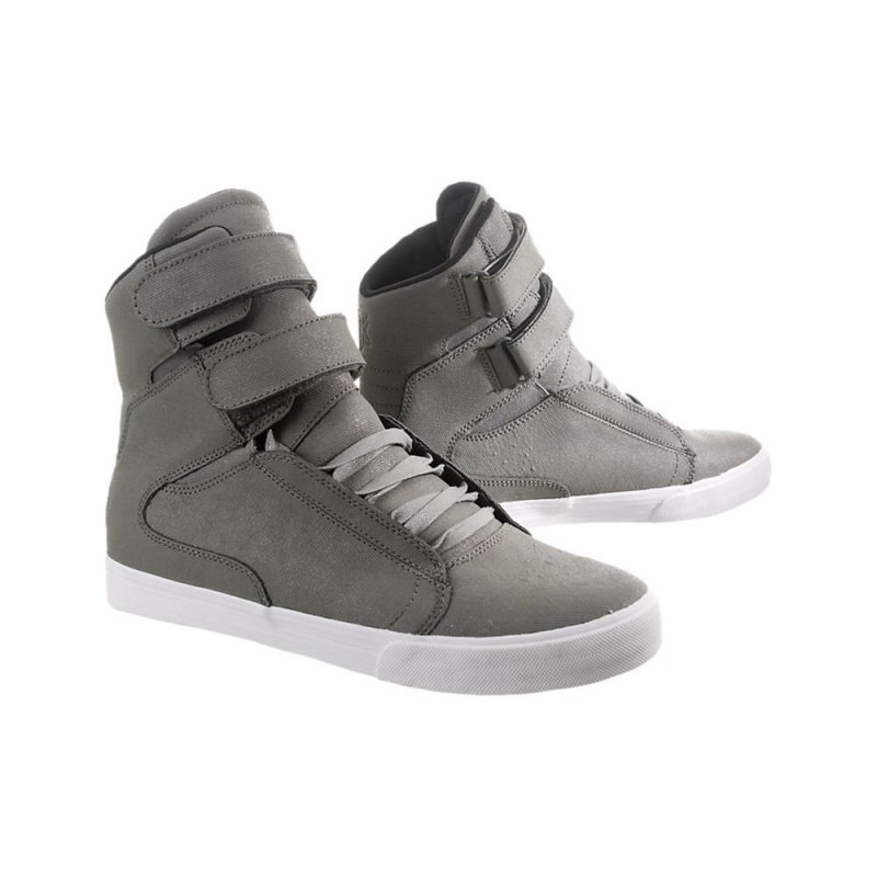 Supra TK Society Women's High Tops Grey | ITX-897021