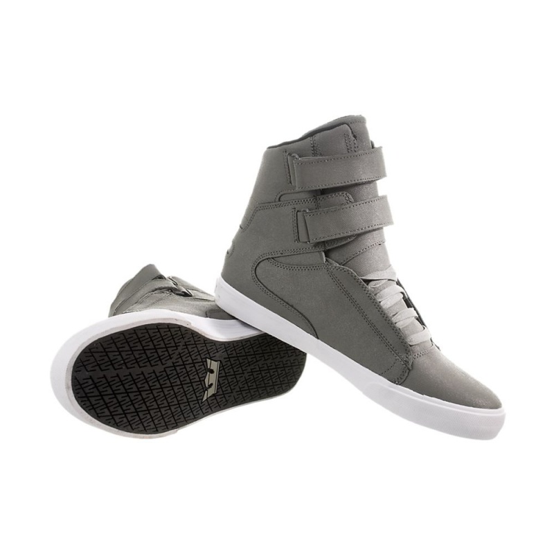 Supra TK Society Women's High Tops Grey | ITX-897021