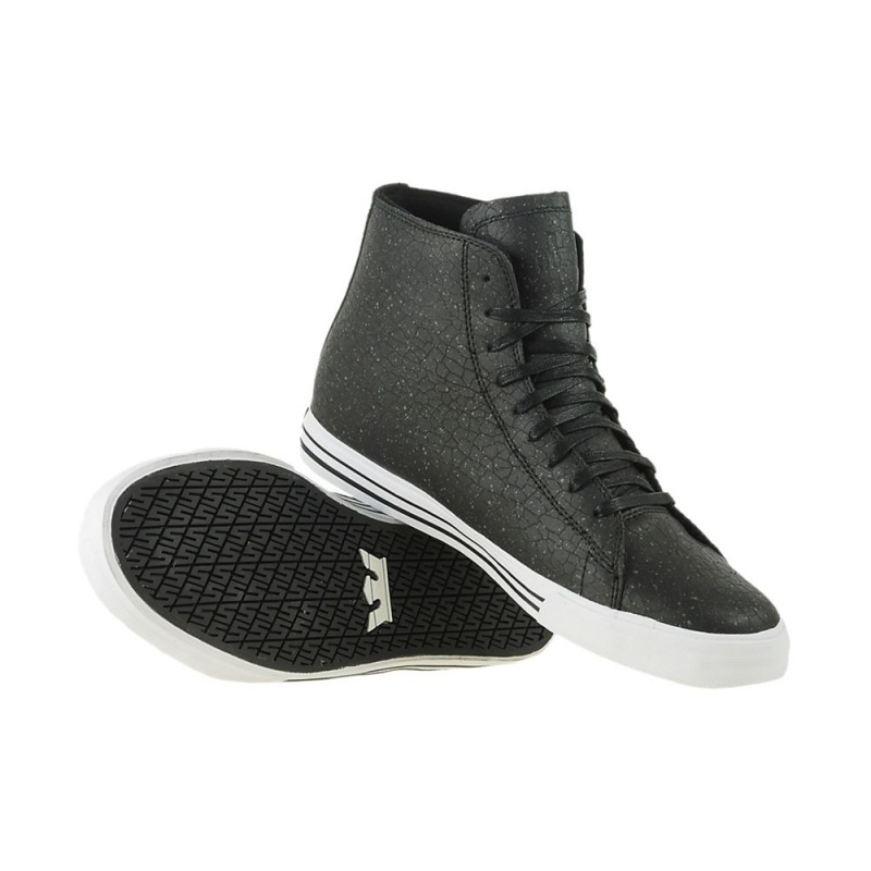 Supra Thunder High Men's High Tops Black | QYZ-715204