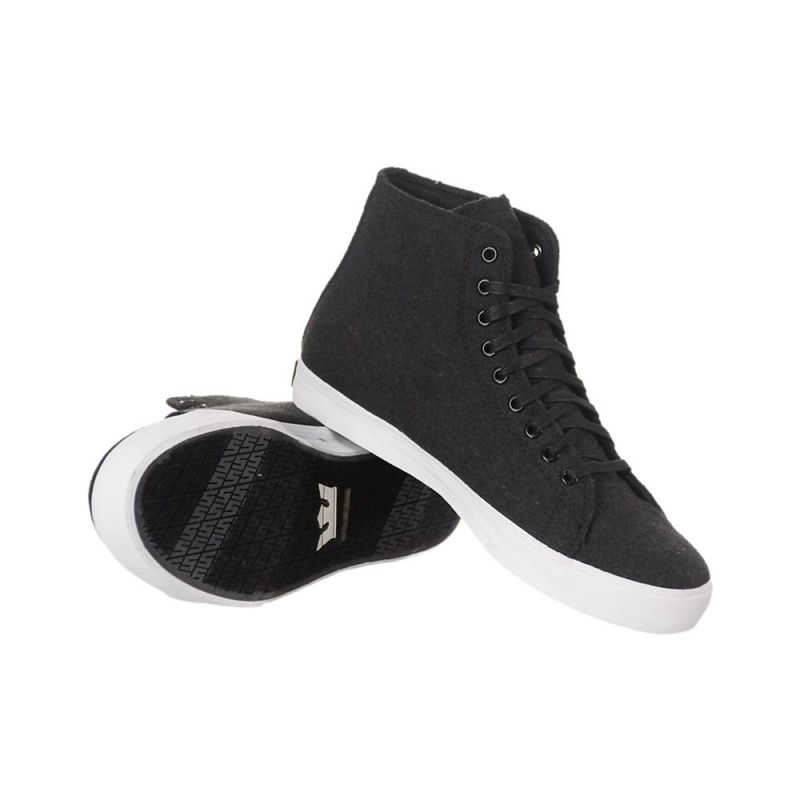 Supra Thunder High Men's High Tops Black | RFW-529037