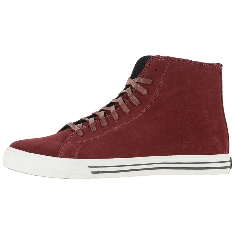 Supra Thunder High Men\'s High Tops Burgundy | EUB-102958