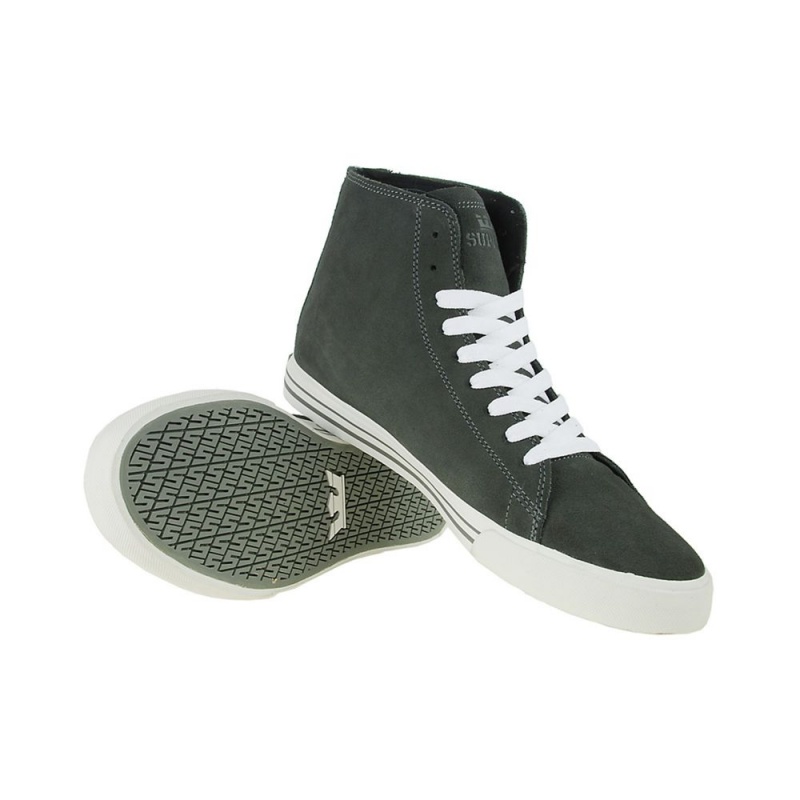 Supra Thunder High Men's High Tops Grey | DXK-042165