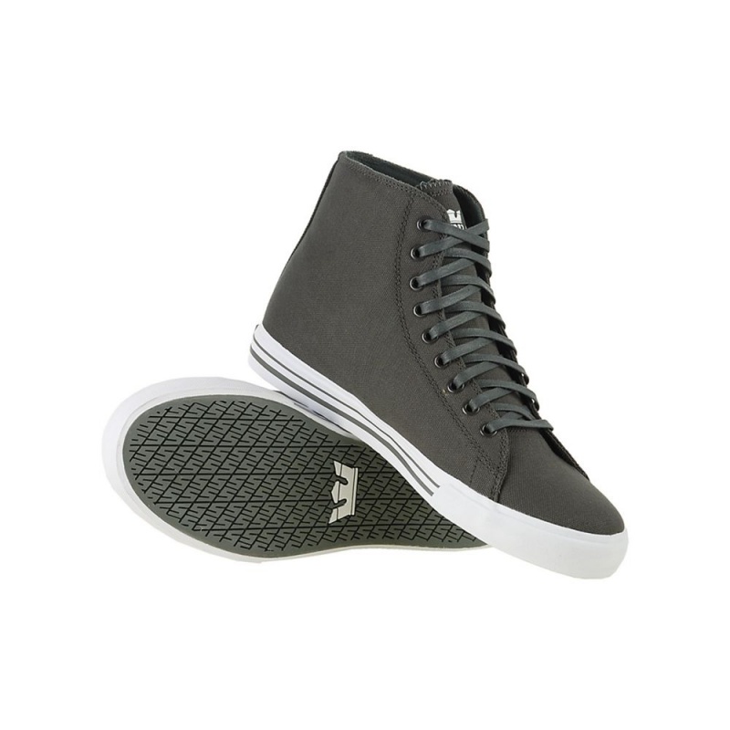 Supra Thunder High Men's High Tops Grey | WFM-415329