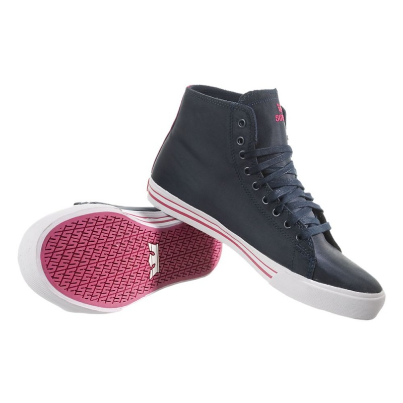 Supra Thunder High Men's High Tops Navy | JGR-062984