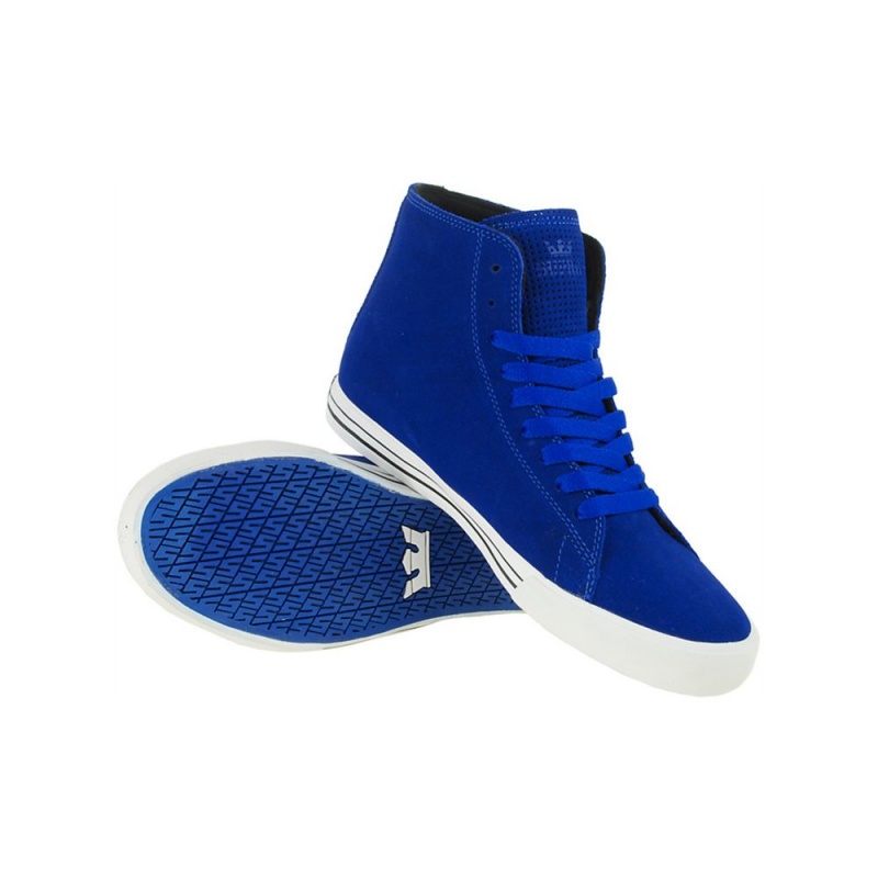 Supra Thunder High Women's High Tops Blue | OYP-057196