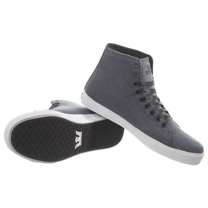 Supra Thunder High Women's High Tops Navy | MKF-140923