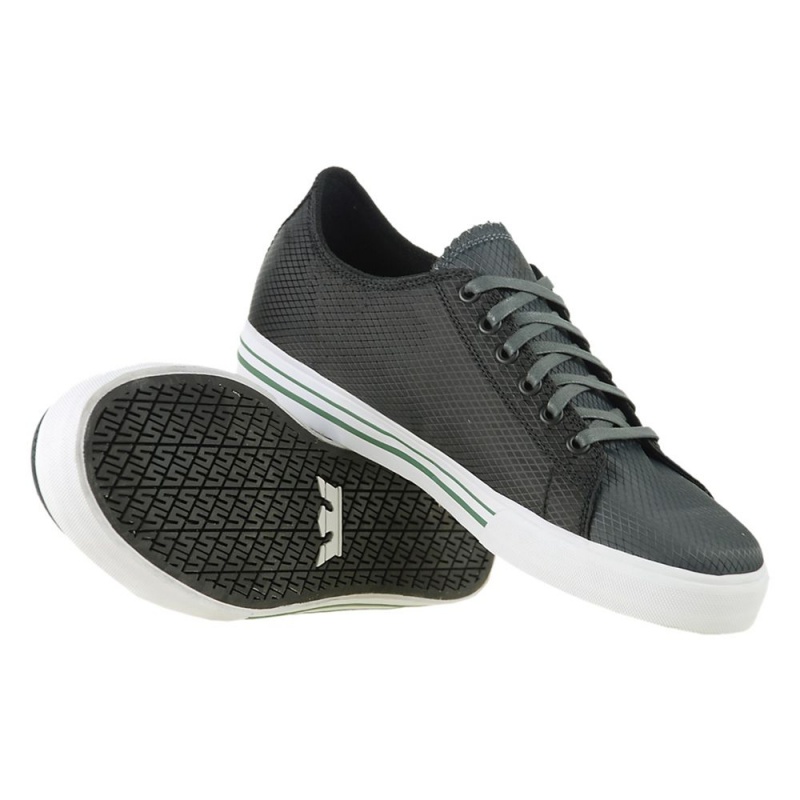 Supra Thunder Low Men's Low Tops Black | ERO-108647