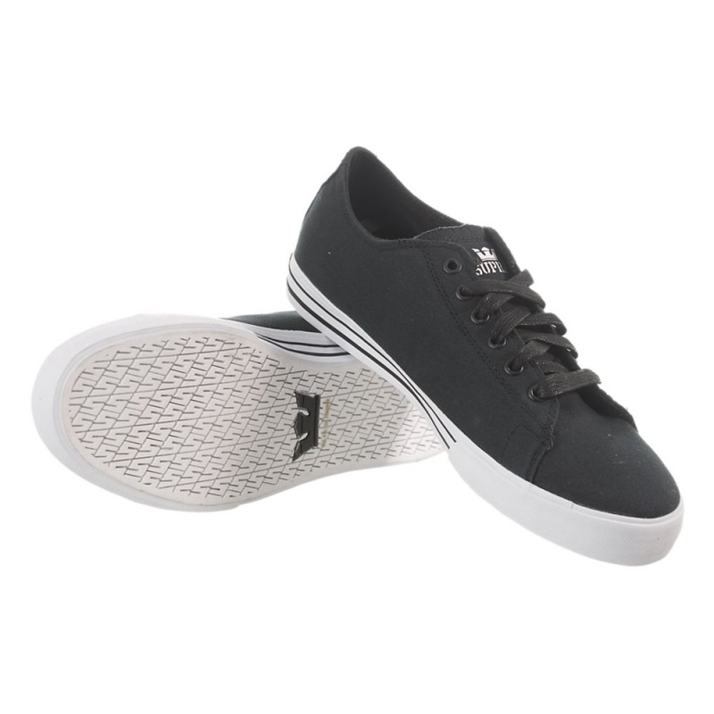 Supra Thunder Low Men's Low Tops Black | LBZ-370912