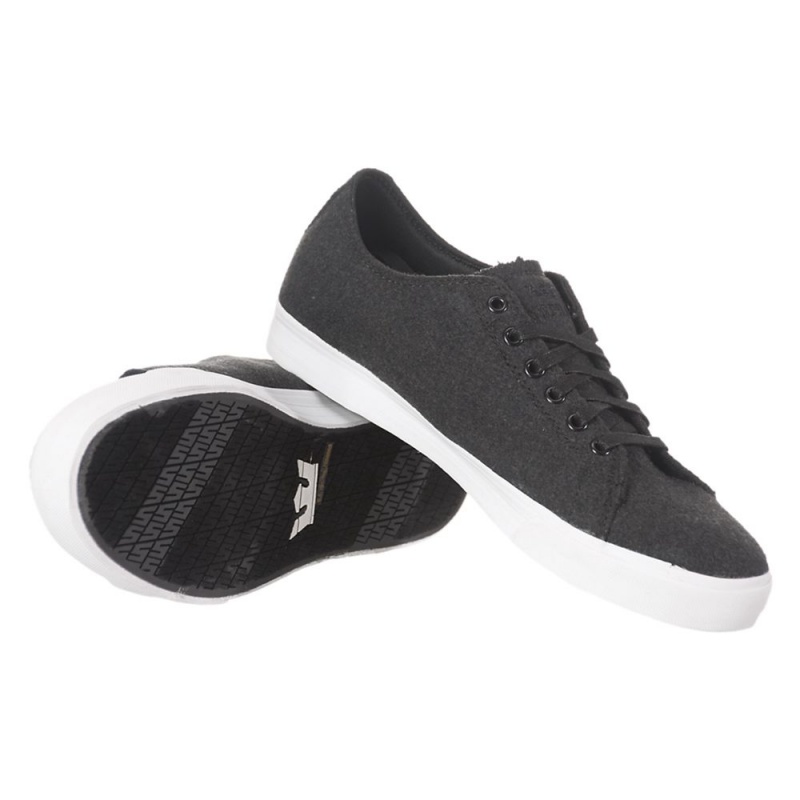 Supra Thunder Low Men's Low Tops Black | SGH-879324