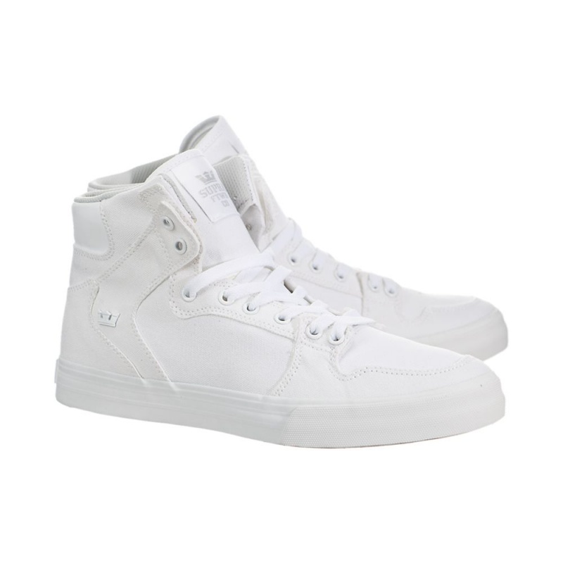 Supra Vaider D Men's High Tops White | COT-763501