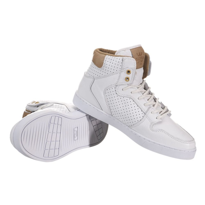 Supra Vaider LX Men's High Tops White | ICB-916302