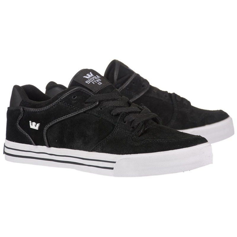 Supra Vaider Low Men's Low Tops Black | AKS-925316