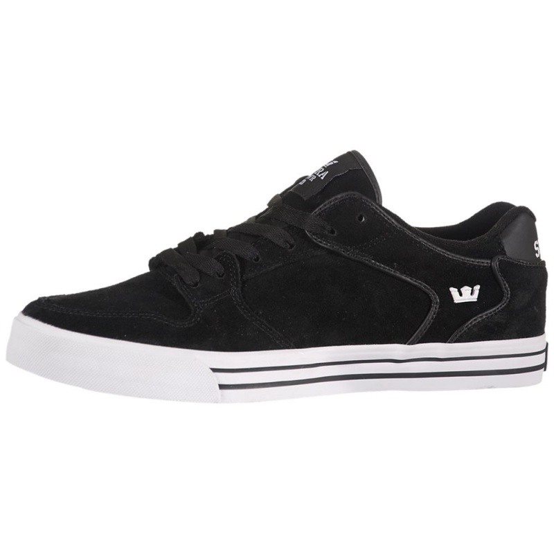 Supra Vaider Low Men\'s Low Tops Black | AKS-925316