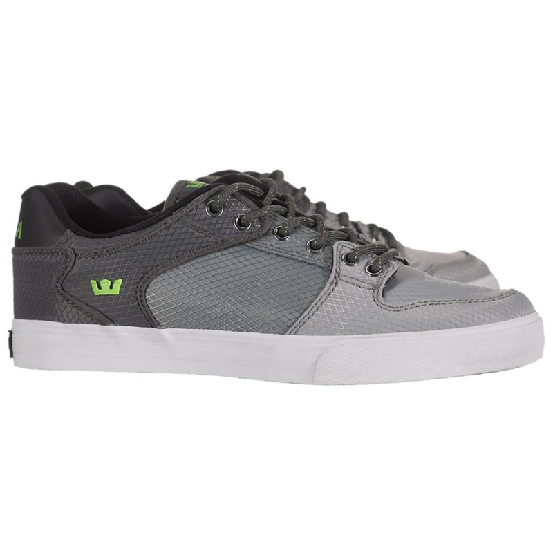 Supra Vaider Low Men's Low Tops Grey | NST-613974