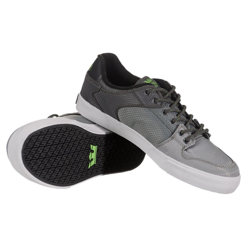 Supra Vaider Low Men's Low Tops Grey | NST-613974