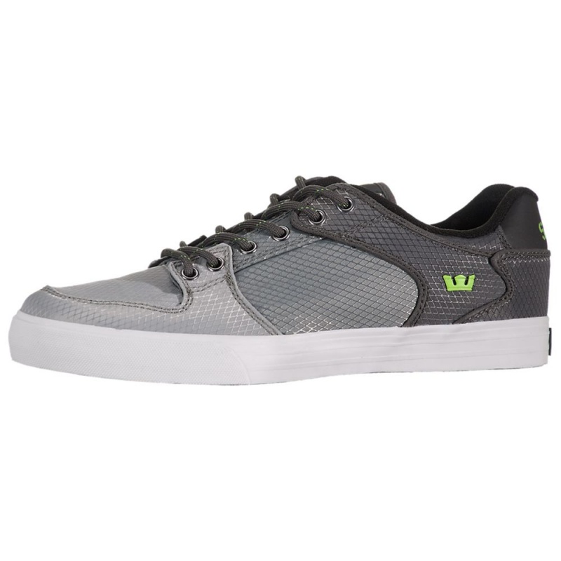 Supra Vaider Low Men\'s Low Tops Grey | NST-613974