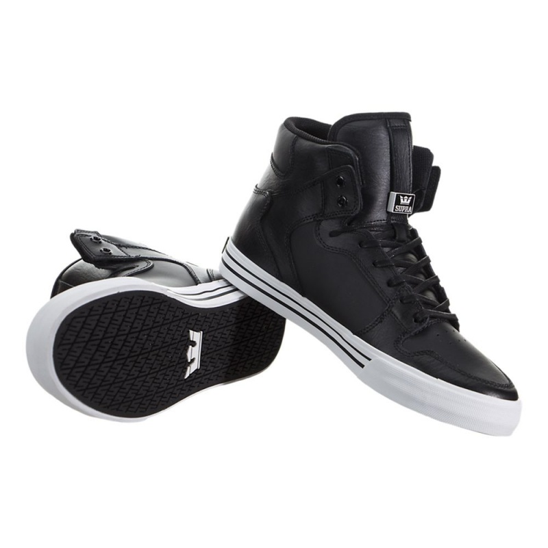 Supra Vaider Men's High Tops Black | AIW-468012