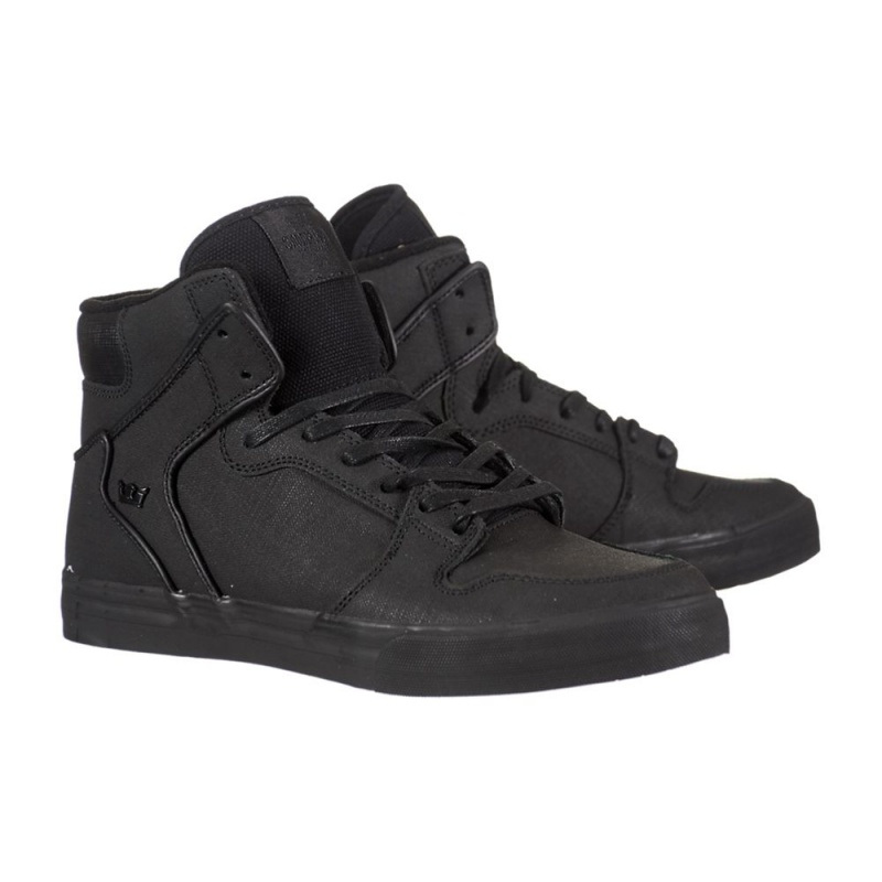 Supra Vaider Men's High Tops Black | HLN-906153