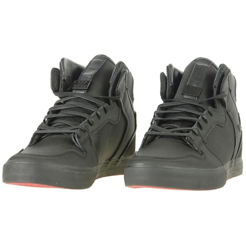 Supra Vaider Men's High Tops Black | MRX-931528