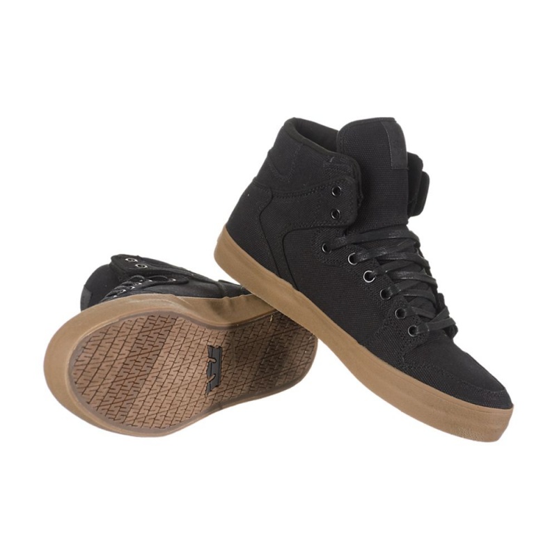 Supra Vaider Men's High Tops Black | PJO-382475