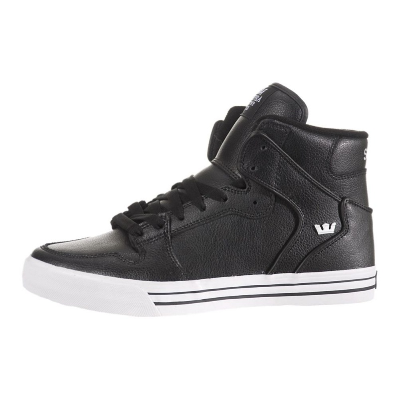 Supra Vaider Men\'s High Tops Black | QCG-104589