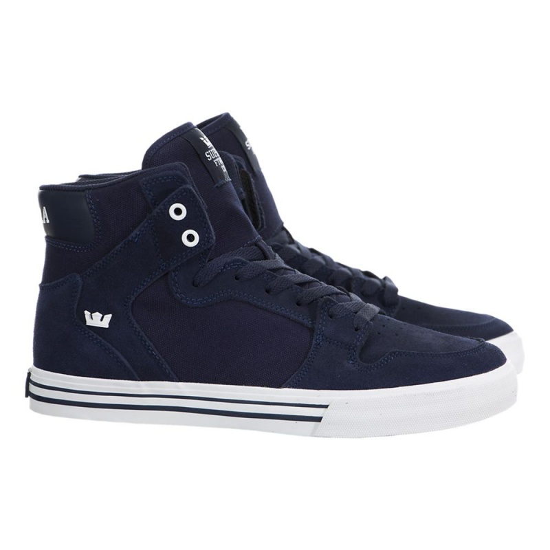 Supra Vaider Men's High Tops Blue | YEM-607435